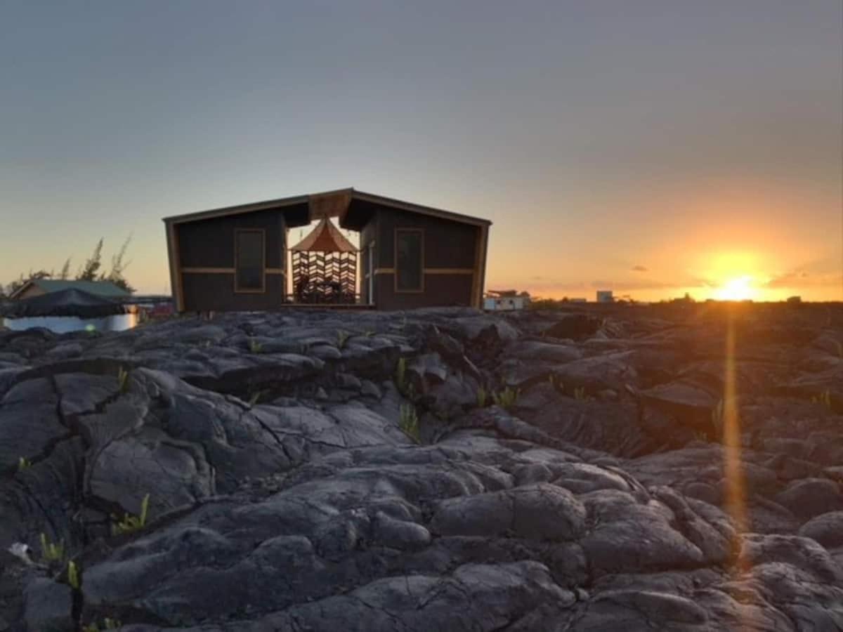 The Magical Lava Temple With Epic Volcano Views! Kehena 外观 照片
